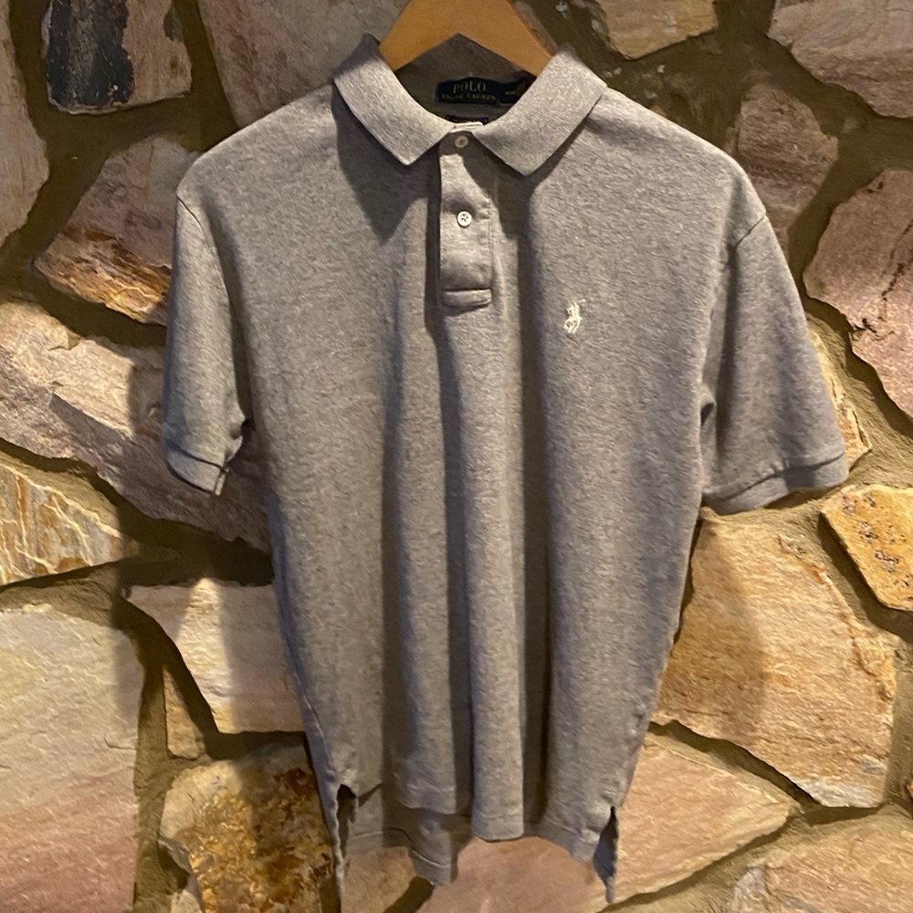 Gray Polo by Ralph Lauren Polo Classic Fit -Medium